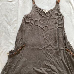 Babydoll tan dress